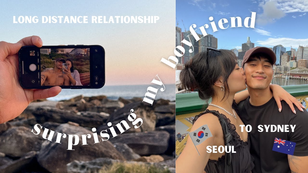 SURPRISING MY LONG DISTANCE BF IN SYDNEY! ✈️ Seoul 🇰🇷 to Sydney 🇦🇺 for the holidays