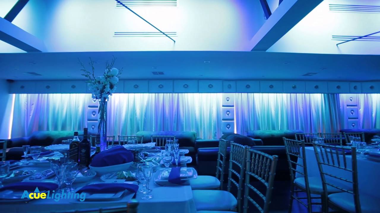 Mirage Banquet Hall Celebrity Ballroom Custom Lighting Design & Installation Acue Lighting USA