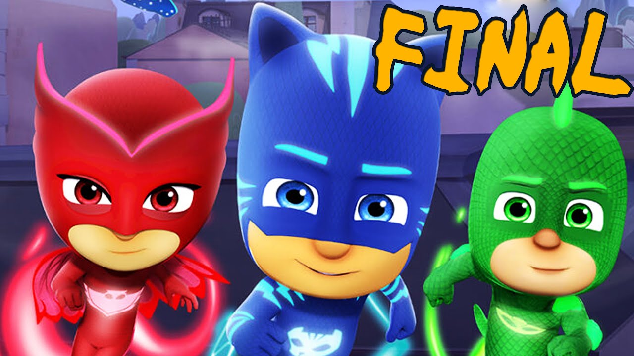 PJ Masks: Heroes Of The Night - Walkthrough - Final Part 16 - Bad Guys United & Ending