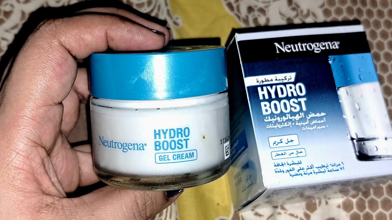 Neutrogena hydro Boost Gel Cream effective night cream  