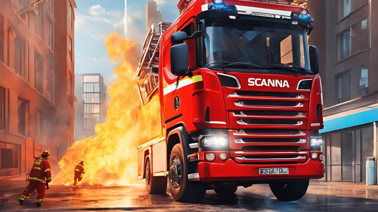 Apartment Kitchen Fire & Container Fire Rescue! | Emergency Call 112 - Attack Squad