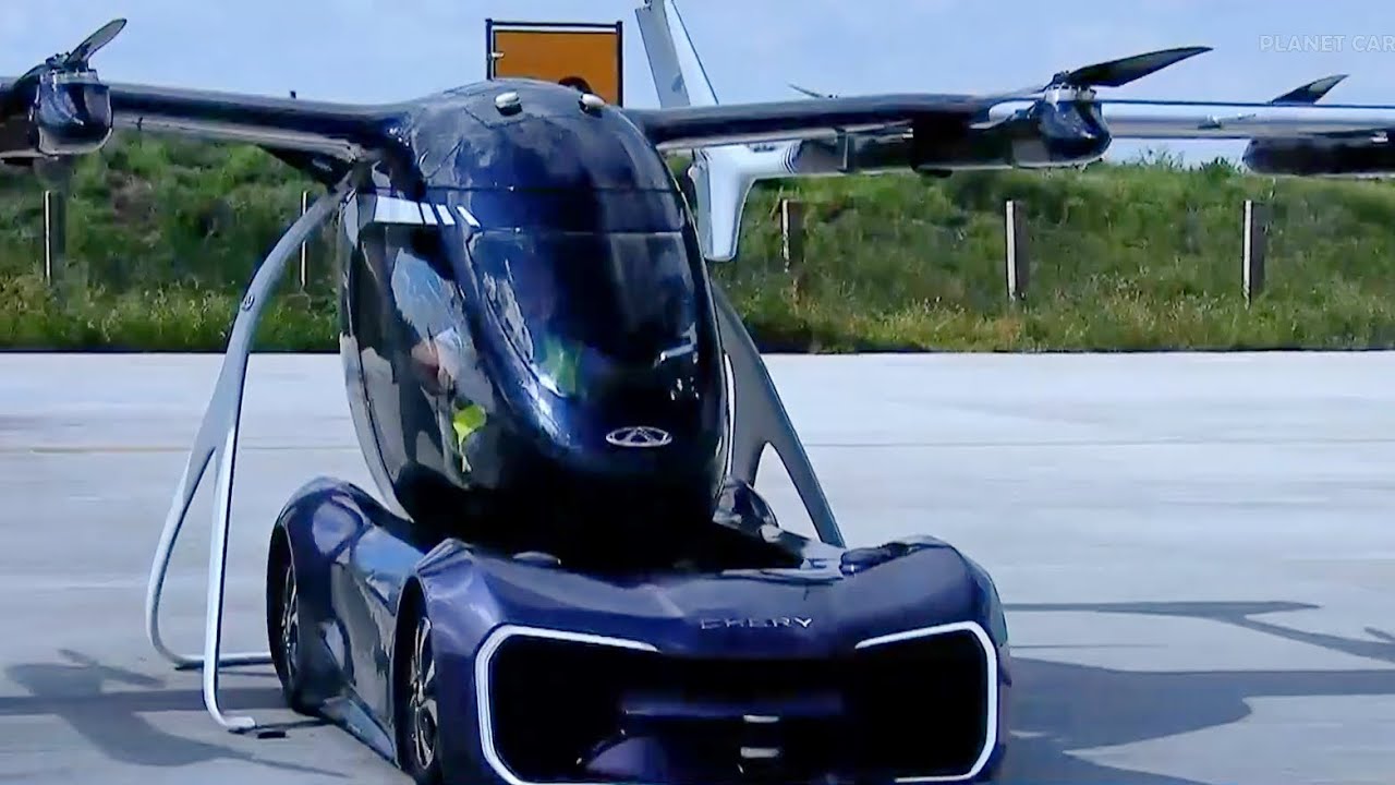 Chery's Autonomous Flying Car Prototype