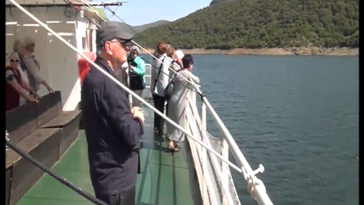 NAVIGAZIONE SUL FLUMENDOSA.  SARDEGNA