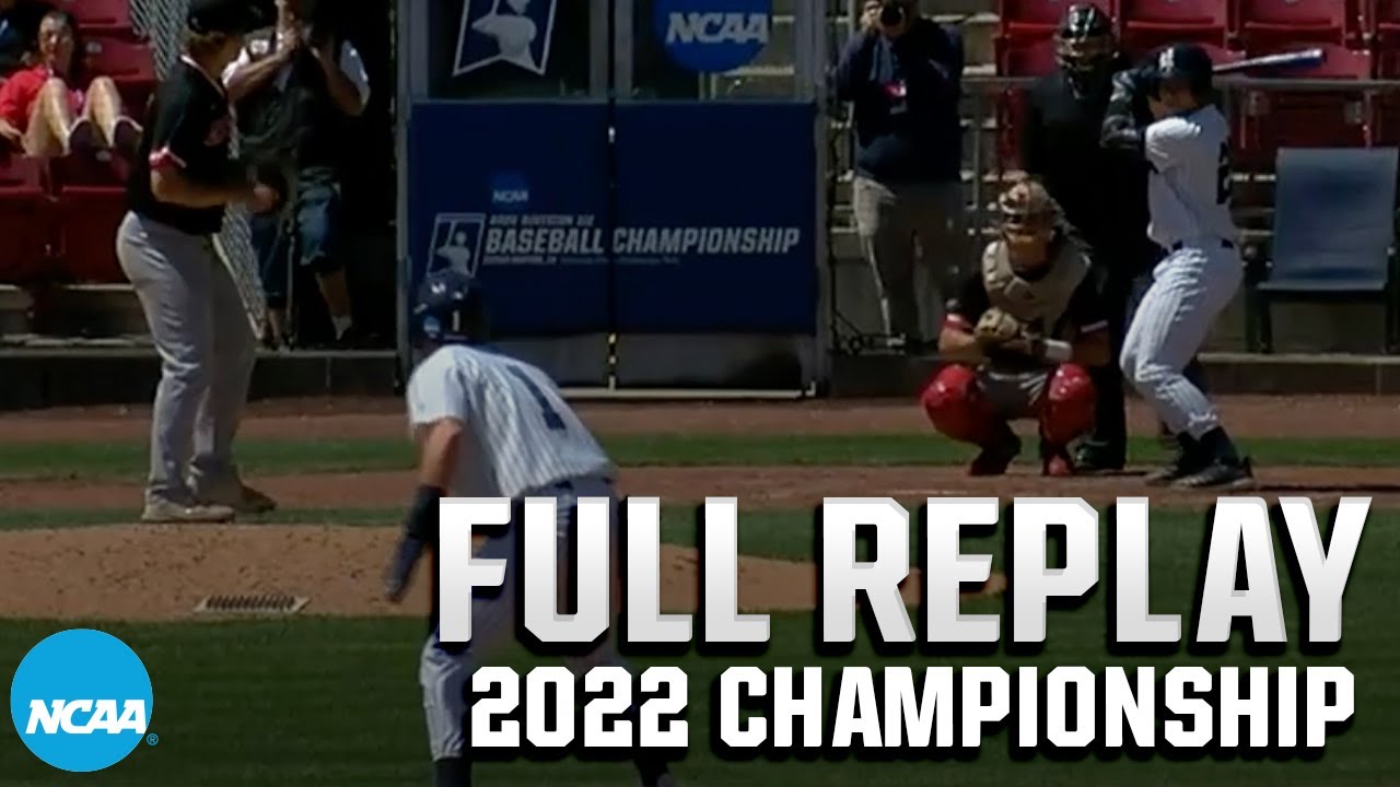 2022 DIII baseball championship game 1: Catholic vs. Marietta I Full Replay