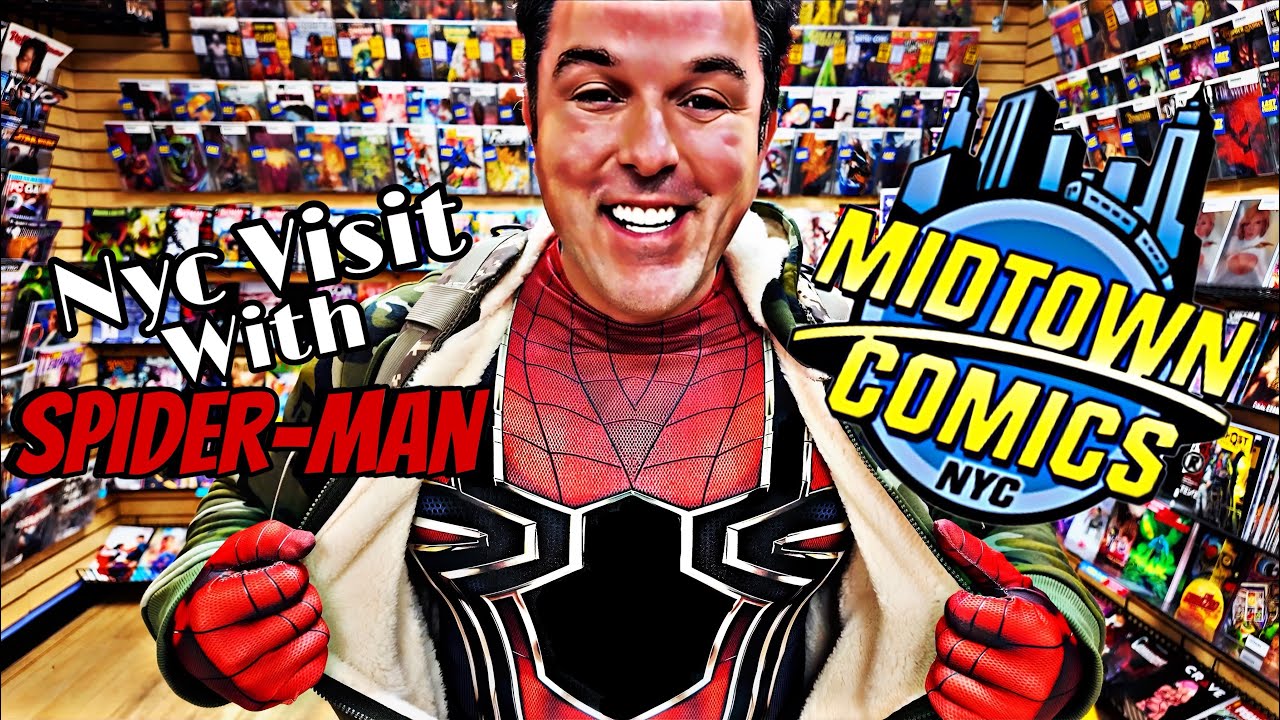 Spiderman Goes to New York City! Midtown Comics
