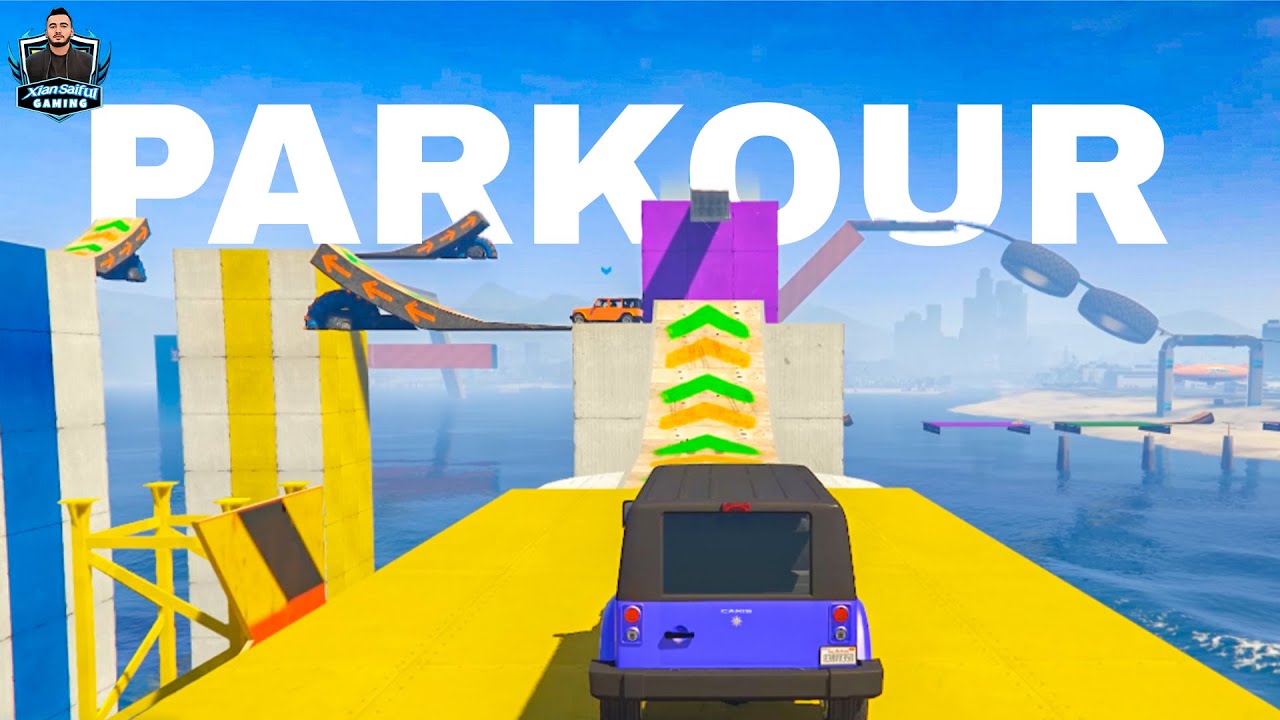 {PS5} [ML8] MESA_KOUR 2 | GTA V Online Parkour Race | XianSaiful Gaming