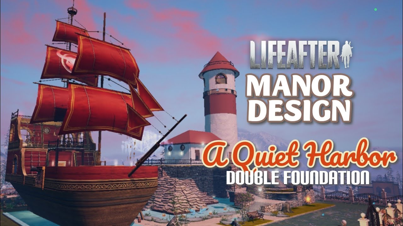 LifeAfter | Manor Design | A Quiet Harbor| Double Manor | How To Build | SHIP | by Vovkysha