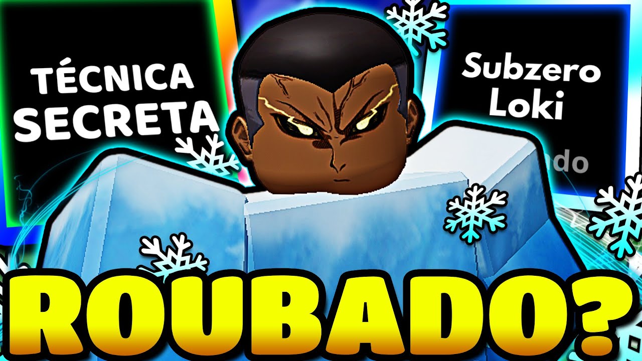 testei as TÉCNICAS SECRETAS do SUBZERO LOKI no BLUE LOCK RIVALS