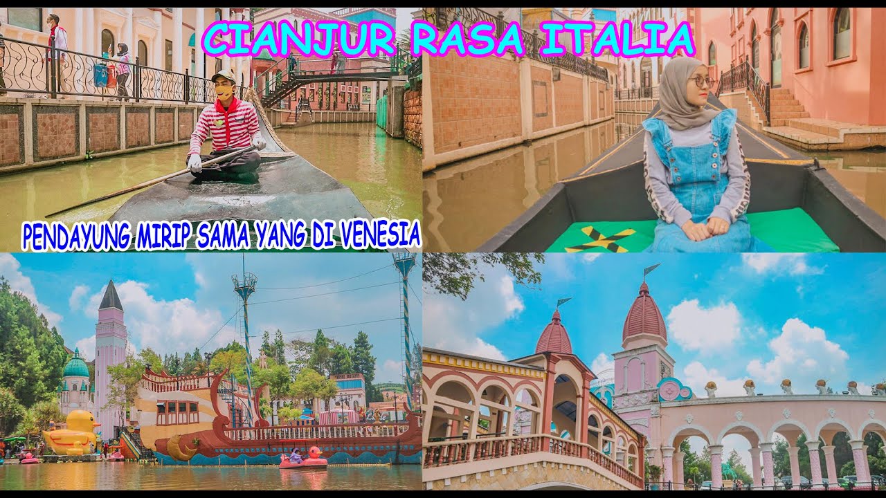 LITTLE VENICE KOTA BUNGA CIANJUR - WISATA ALA KOTA VENESIA DI ITALIA