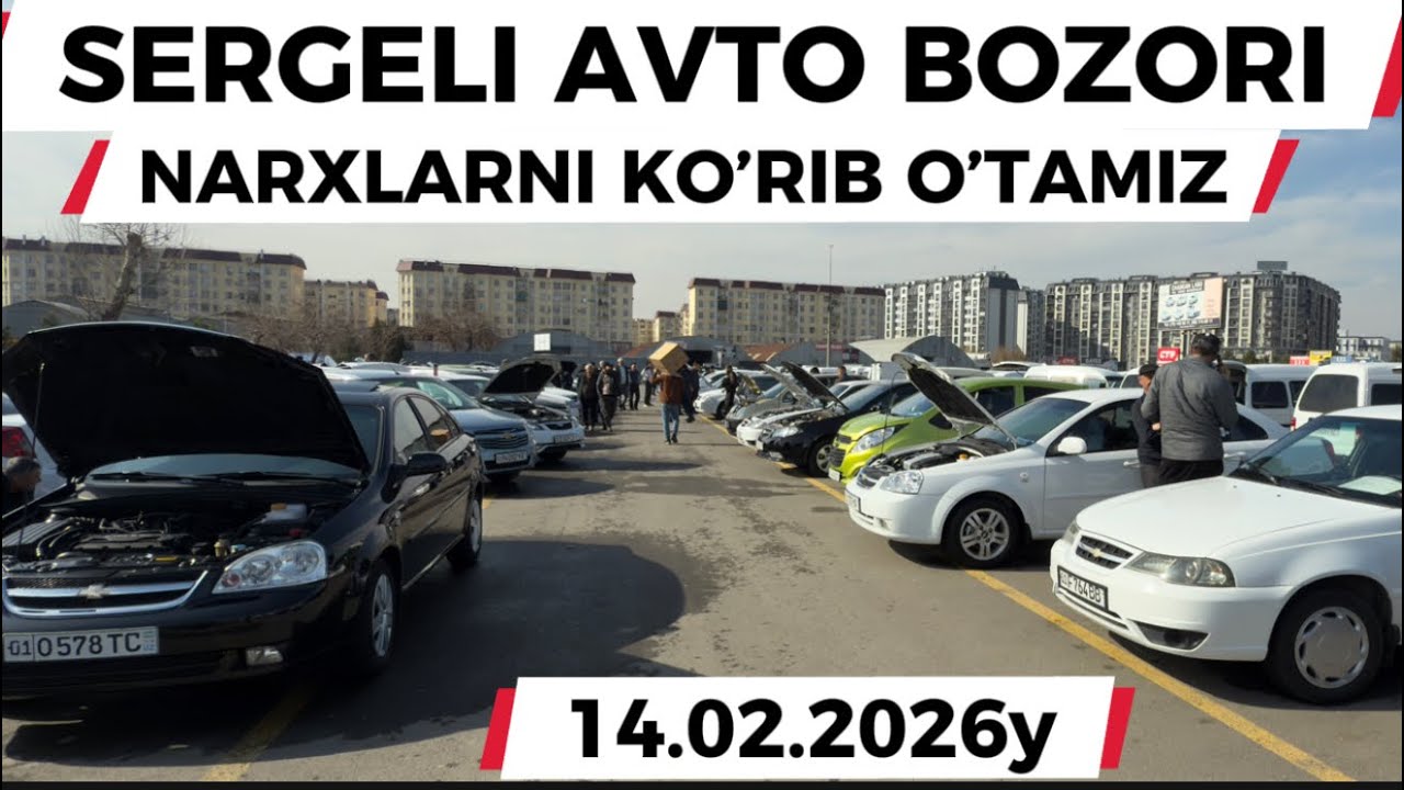 TOSHKENTDA MOSHINA NARXLARI QANDAY 14.02.2026y
