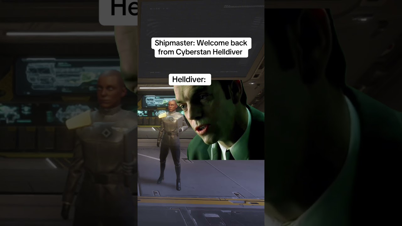 Мне очень нравится, капитан корабля! - #helldivers2game #helldivers2 #cyberstan