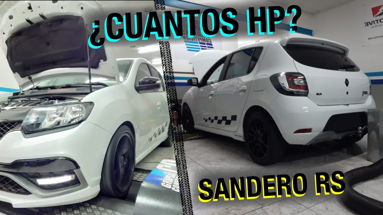 Con cuantos HP quedó el SANDERO RS? | lo llevamos al BANCO DE PRUEBAS 💥