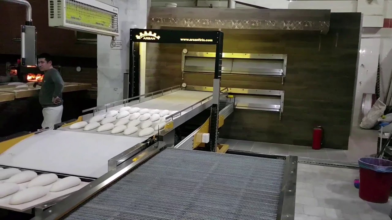Ekmek pişirme robotu ARSAN makina