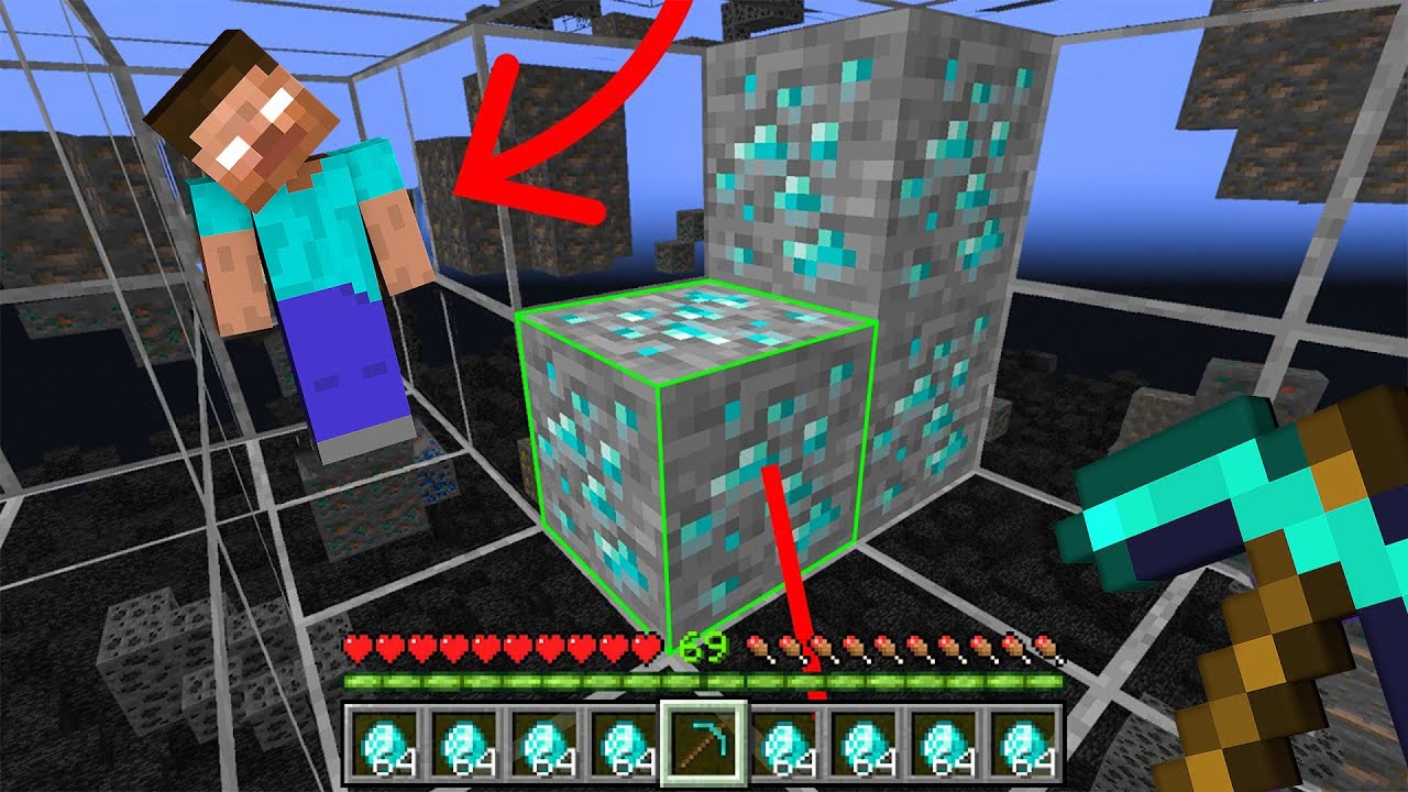 Jag Skrämde Min Vän Med XRAY i Minecraft!