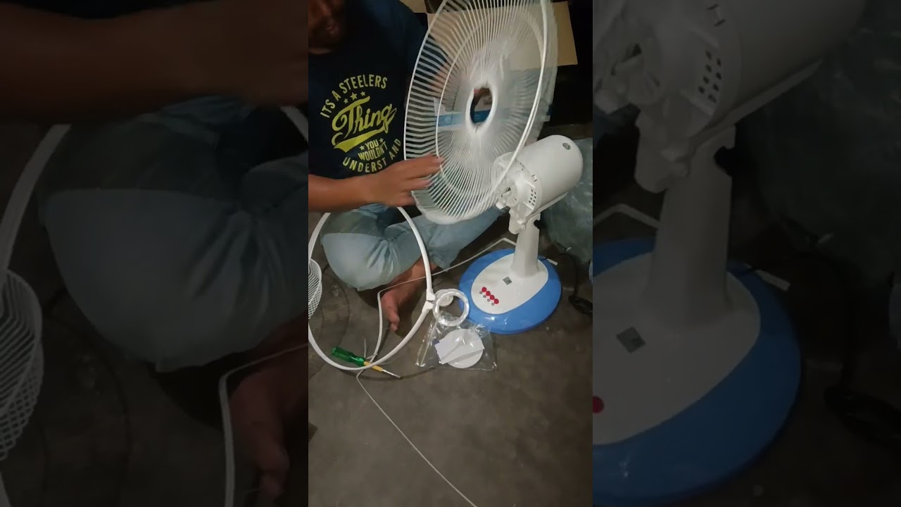 Sec table fan fitting
