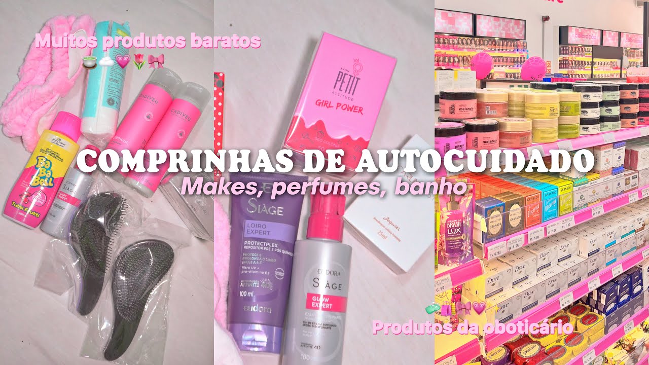VLOG COMPRINHAS DE AUTOCUIDADO NO PARAÍSO DA REPÚBLICA SP♡🍵 beleza, perfumes, banho