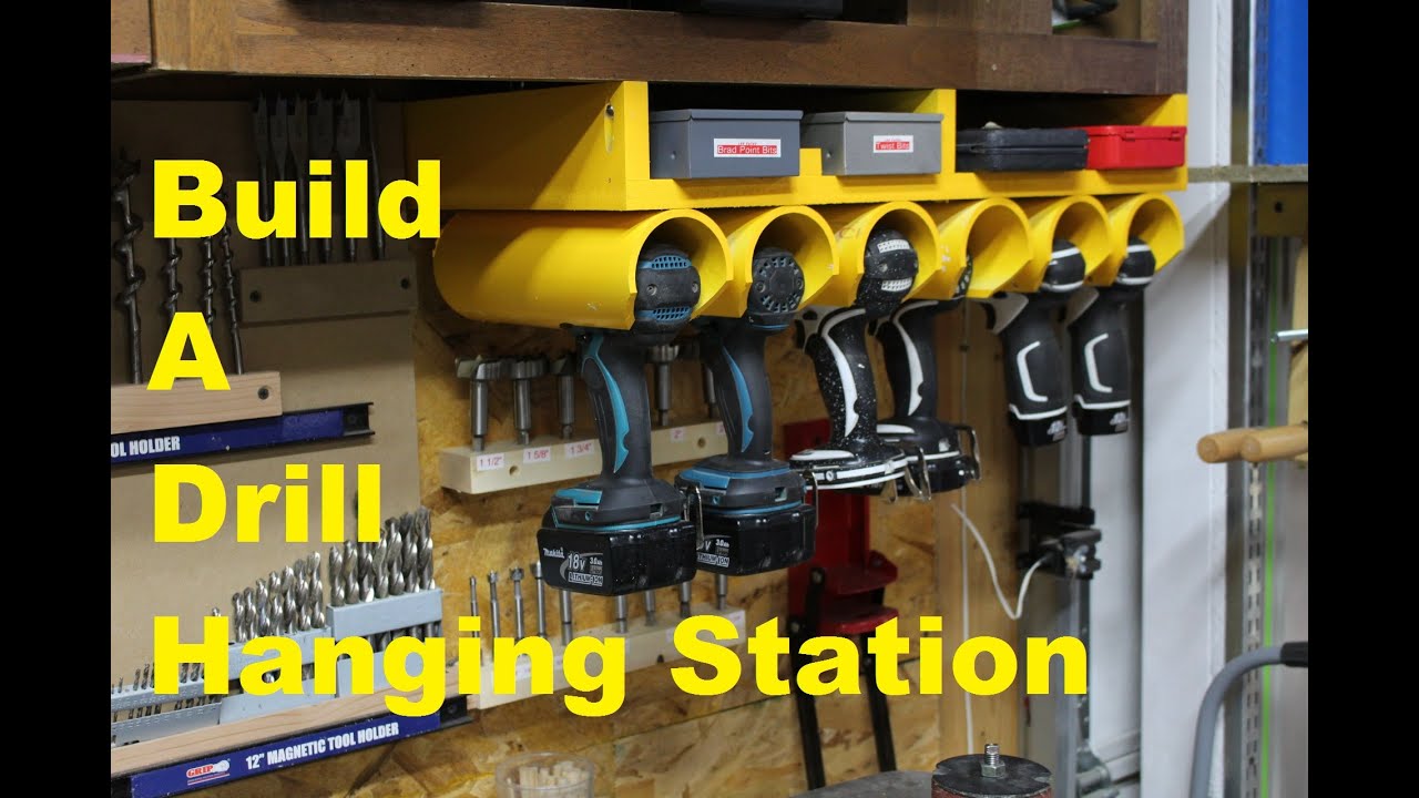 Drill/Driver Hanging Station