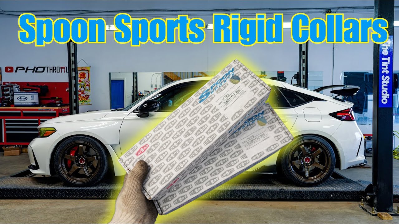 Spoon Sports Rigid Collars || Honda FL5 Installation