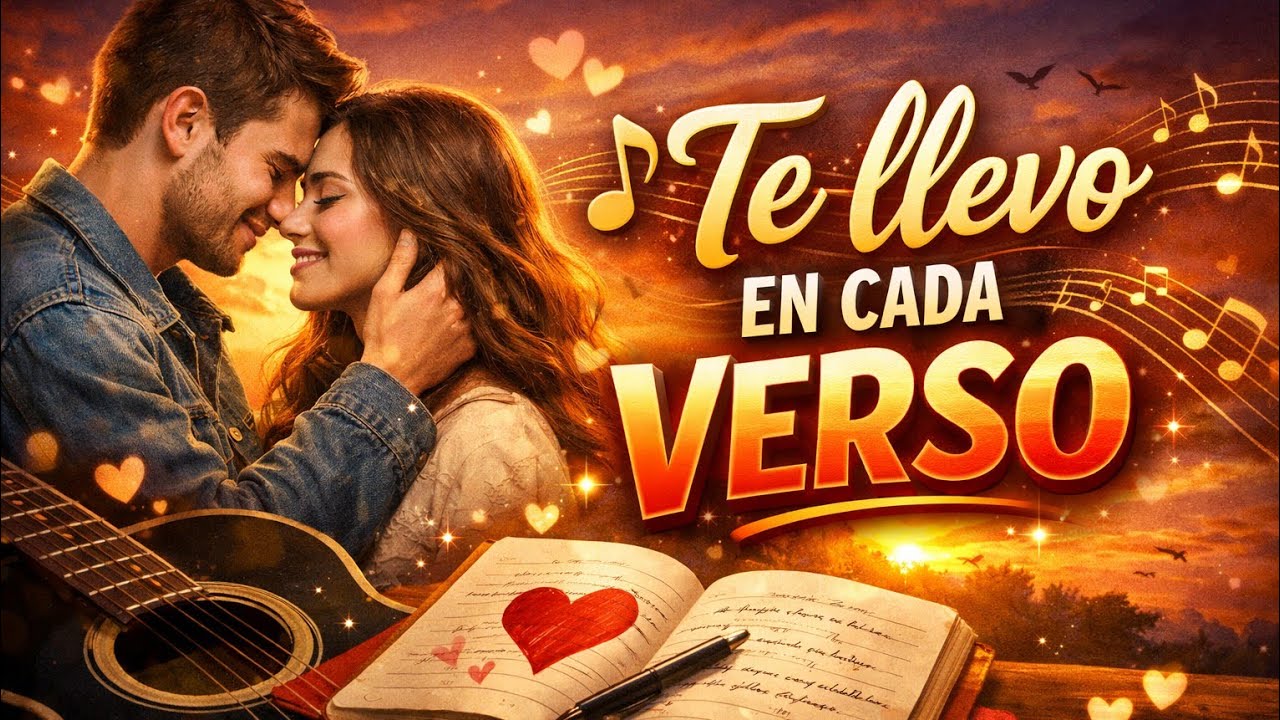 🎵 Te llevo en cada verso