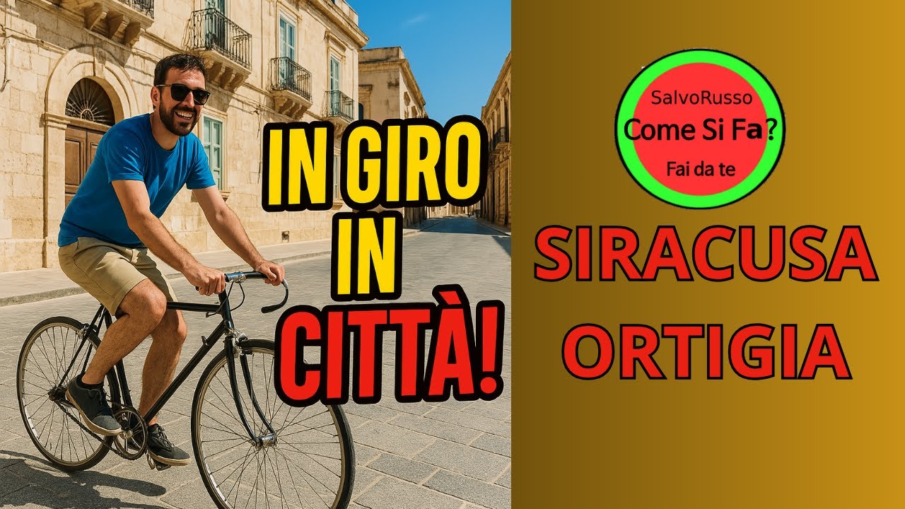 Giro con Bici Muscolare #1 Siracusa Ortigia