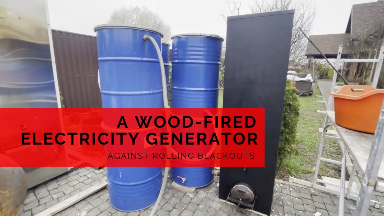 Wood-Fired Electricity Generator for Rolling Blackouts