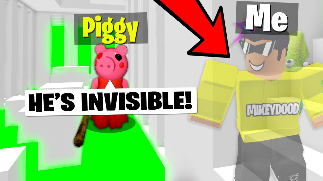 i used INVIS HACKS in piggy hide and seek..