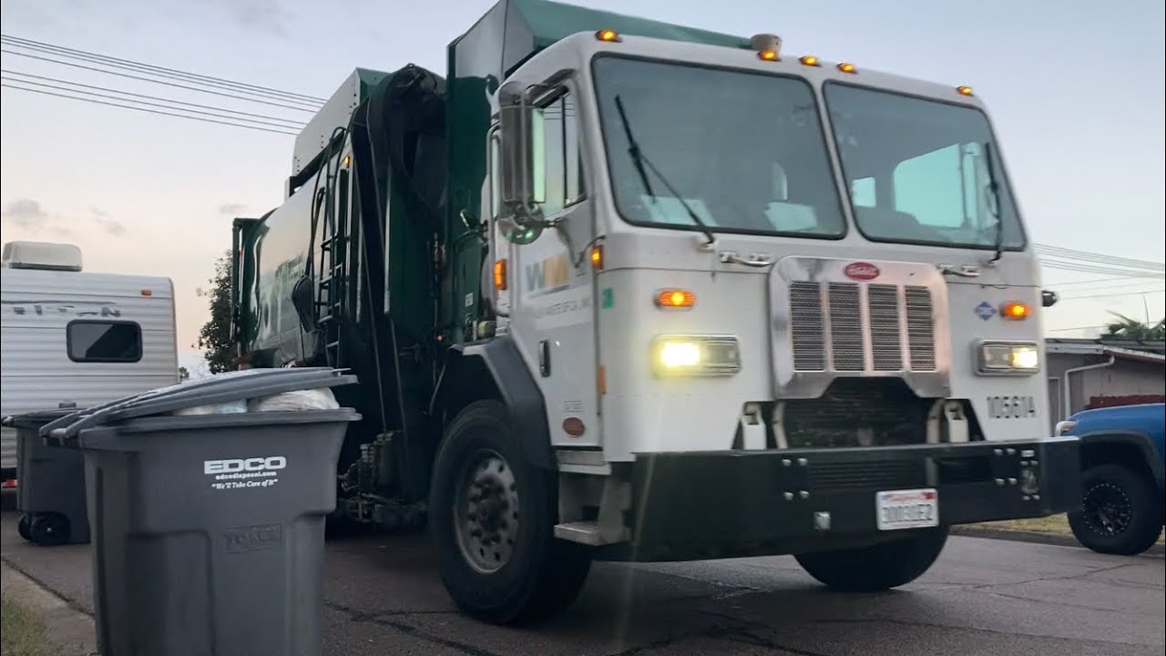 WM’s Last Week in El Cajon Garbage Truck Compilation