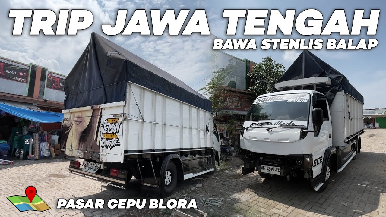 TRUK SC 02 KIRIM STENLIS BALAP TRIP JAWA TENGAH