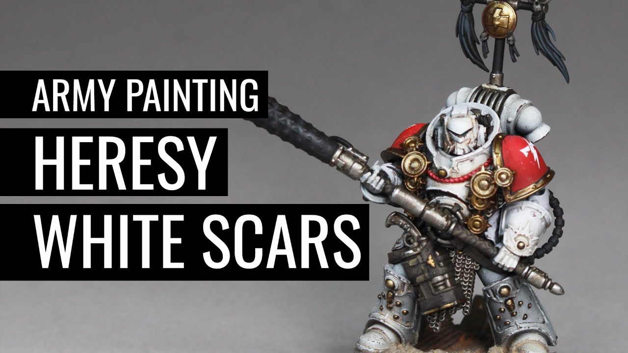 How to Paint WHITE SCARS | WARHAMMER: THE HORUS HERESY | Space Marines |