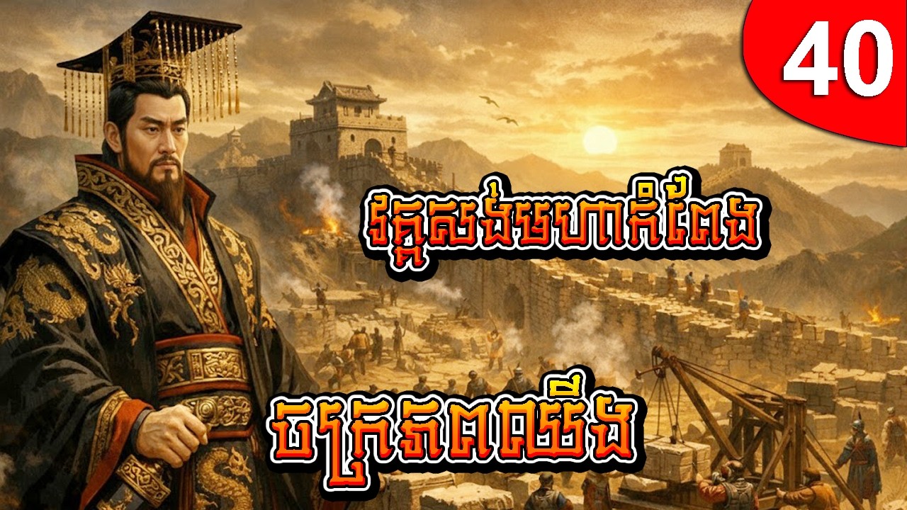 ចក្រភពឈីង វគ្គសង់មហាកំពែង ep 40 រឿងចិន រឿងភាគចិន រឿងភាគចិននិយាយខ្មែរ Chinese Drama Full HD 1080p