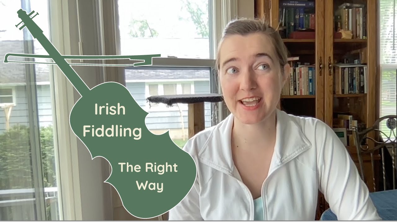 This is the RIGHT way to play Irish fiddle!