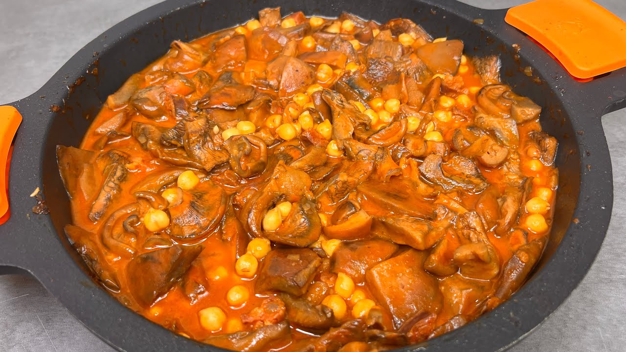 😀 N&Iacute;SCALOS CON GARBANZOS, receta deliciosa que te va a sorprender #cocinaespa&ntilde;ola #cocinatradicional