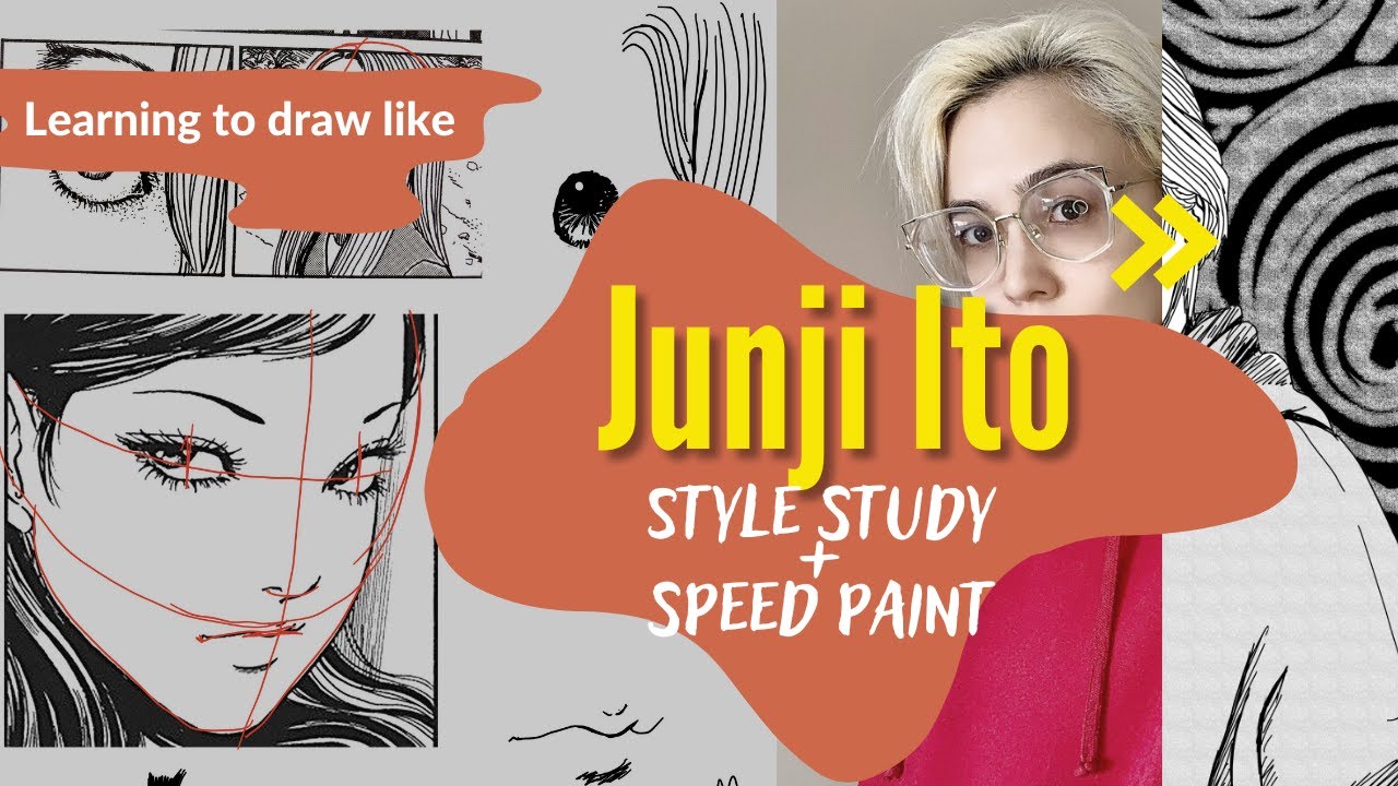 Junji Ito Style Study and Speed Paint