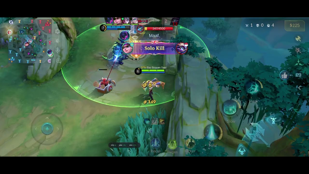 Mobile Legends Bang Bang Estes roam game play 13