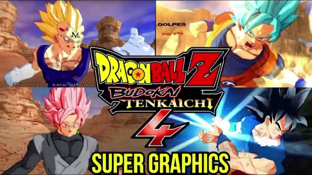 DRAGON BALL BUTOKAI TENKAICHI 4 NO PS2 PELO CELULAR 😱🔥