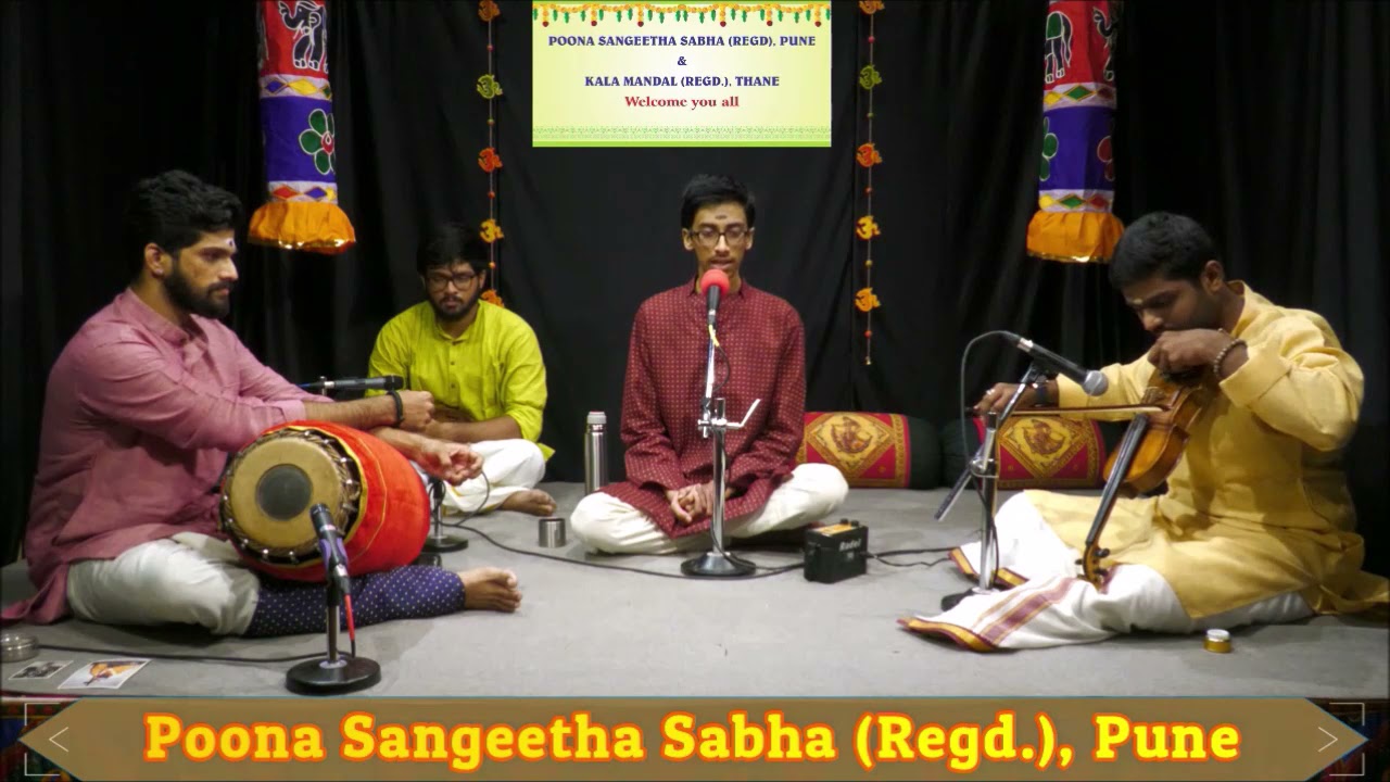 Carnatic Vocal Concert by Dhanush Anantharaman