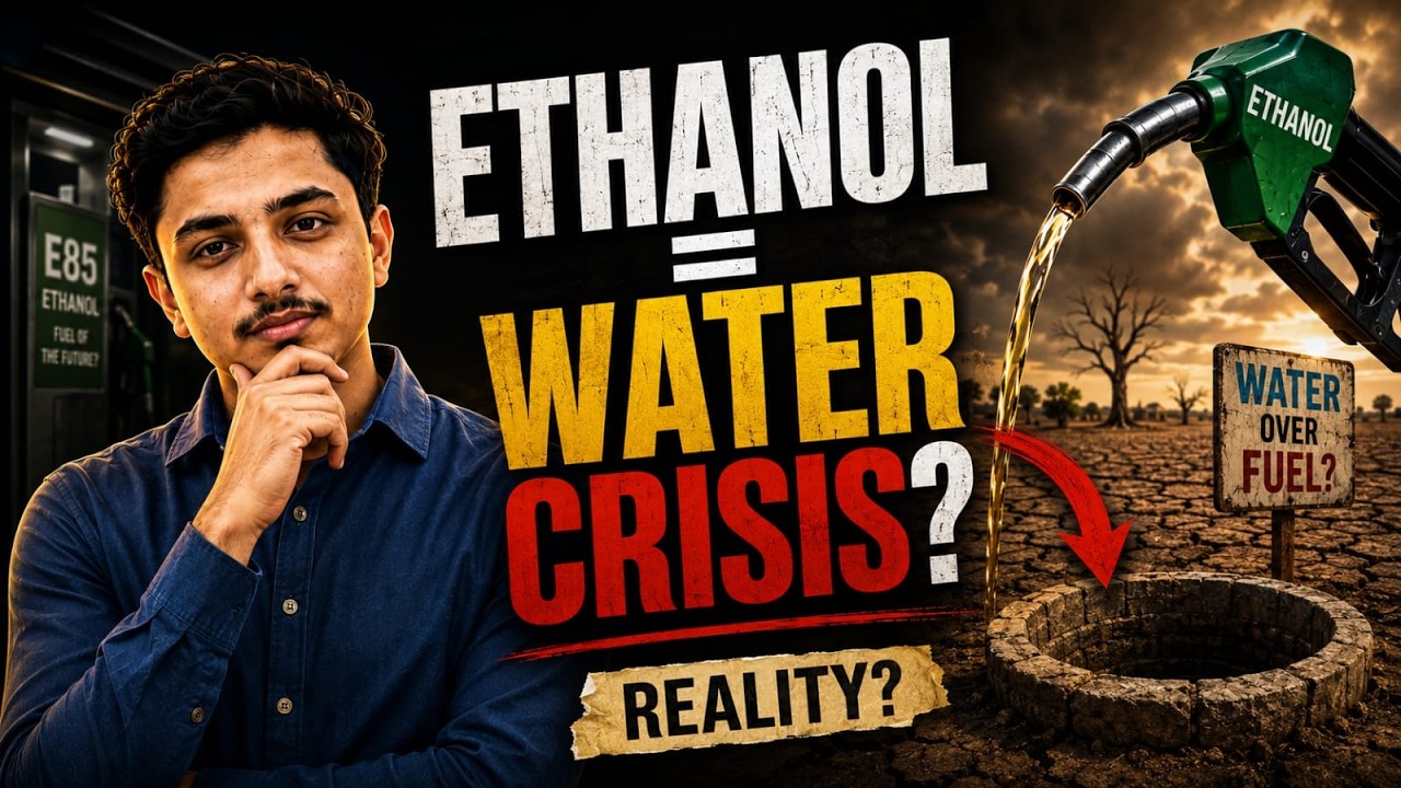 Is Ethanol Blending Causing India's Water Crisis? The Truth About E20, E85 & E100 #sudhanshuspeaks