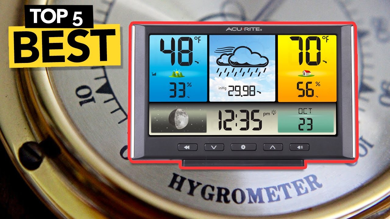 ✅ TOP 5 Best Hygrometer [ Buyer's Guide ]