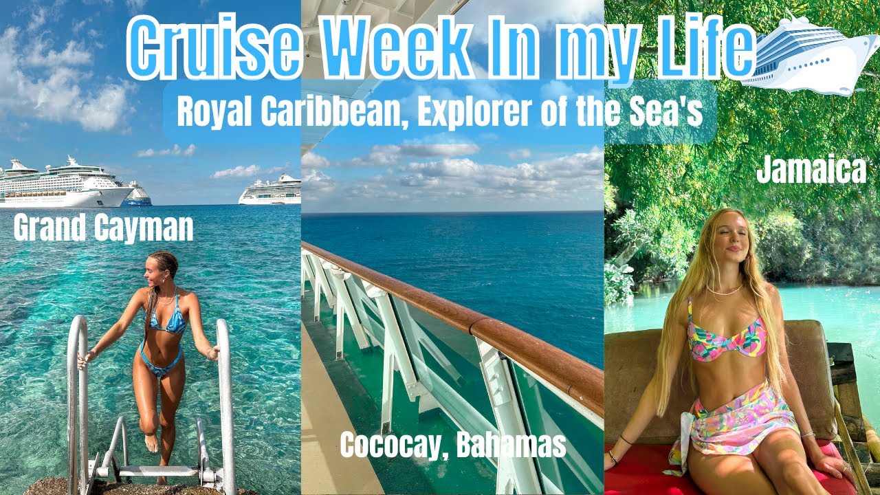 Видеоблог о круизном лайнере | Неделя из моей жизни на борту Royal Caribbean, Explorer of the Sea...