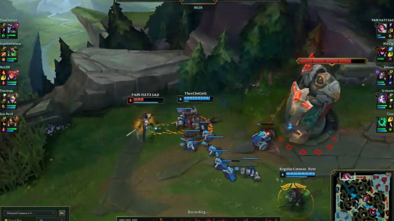 The Shy Fiora smurfing on NA Peasents :P