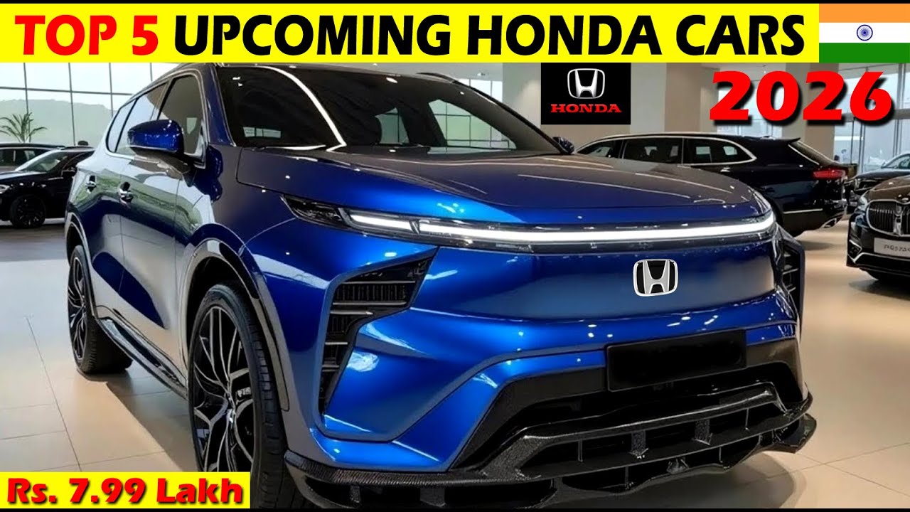 2026 UPCOMING NEW HONDA CARS IN INDIA 😍 Wait or regret 