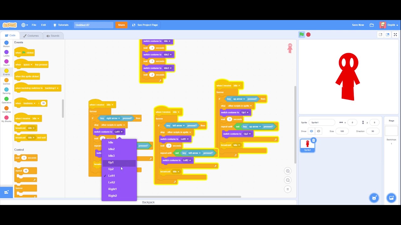 How To Make A FNF Game In Scratch: Part 1