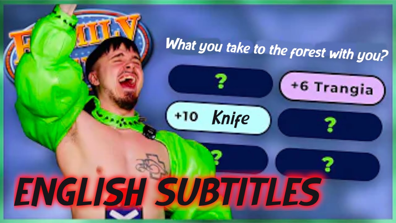 Käärijä Family Feud ENGLISH SUB