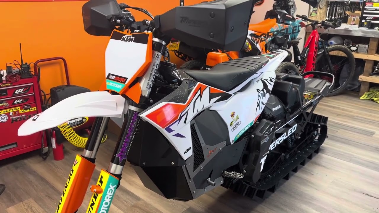 Building a Snowbike