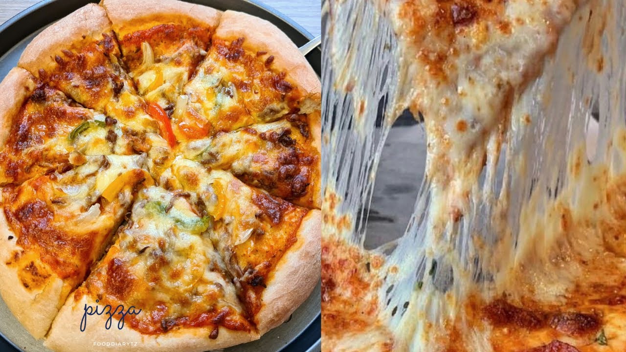 Jinsi ya Kupika Pizza Nyumbani| Home Made Pizza With English Subtitles |Never Seen Pizza Like This😋