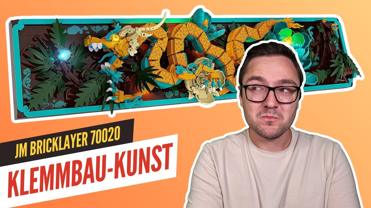 Viele Prints, viele Kratzer: Was taugt JM Bricklayer? - JM BRICKLAYER 70020 Mythischer Drache