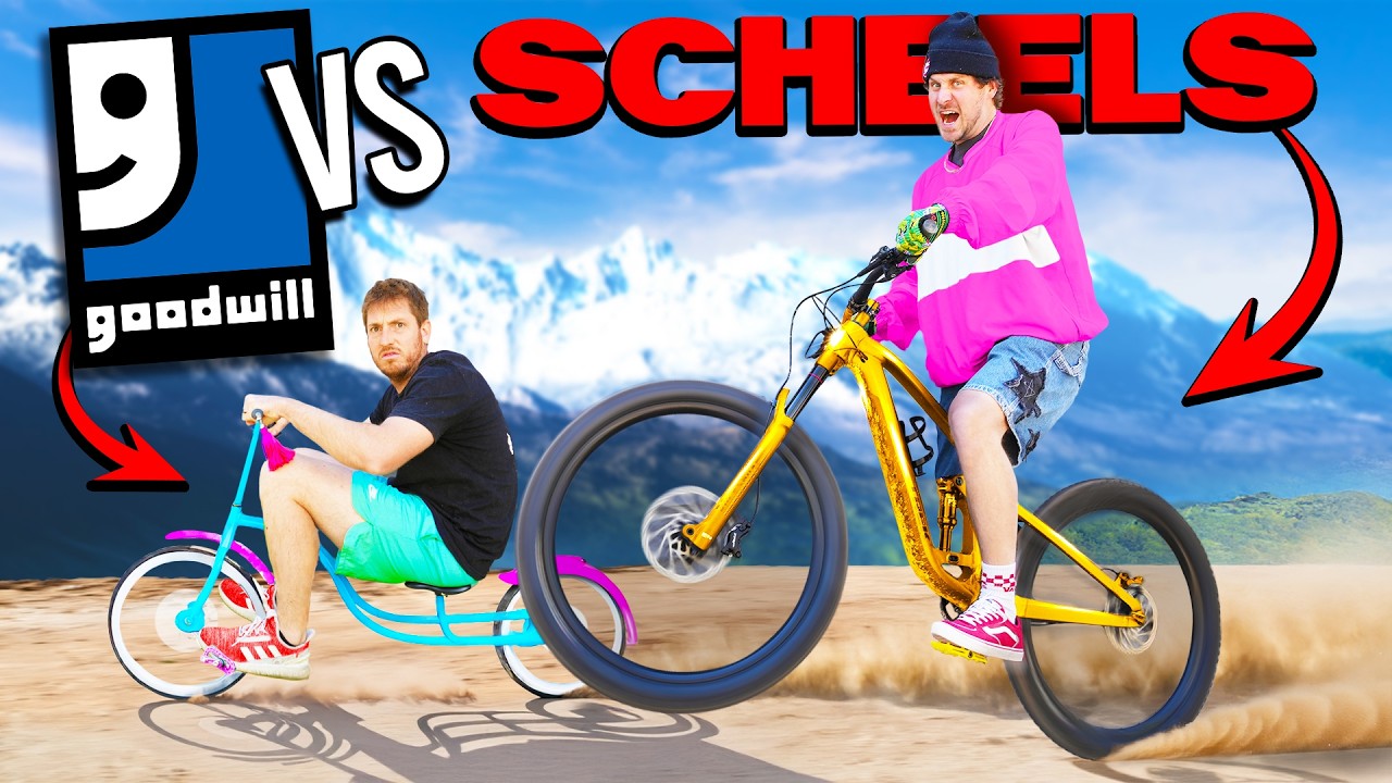 Thrift Store vs Mega Store Mountain Bikes!