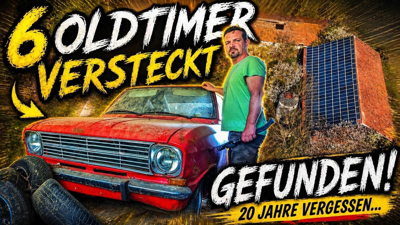 PORSCHE BMW OPEL VW Hier vergammeln Raritäten | Lost Places