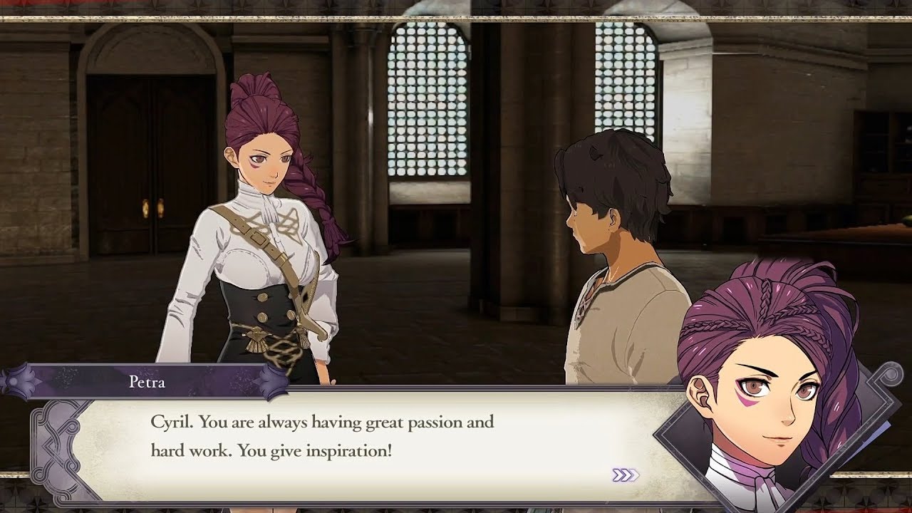 Petra & Cyril Support Conversations  - Fire Emblem: Three Houses [Switch]