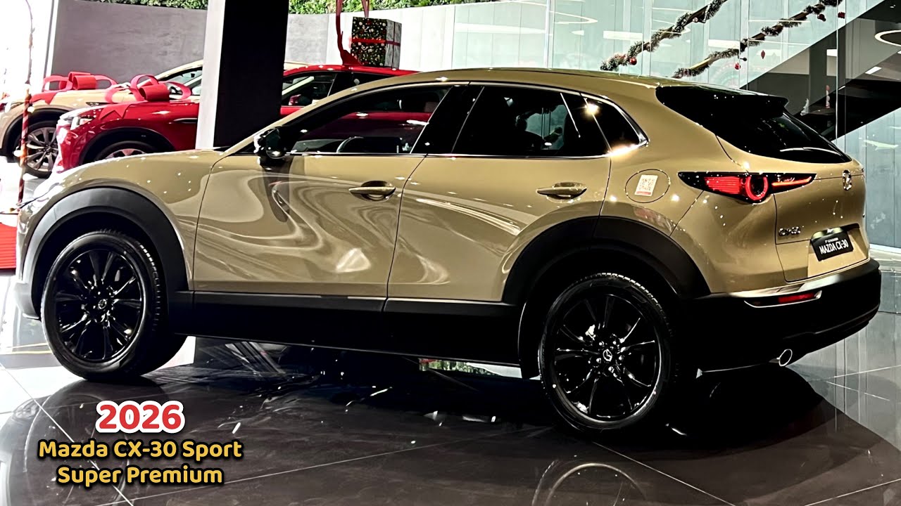 New Arrival! 2026 Mazda CX-30 Premium Sport - New Technology Exterior and Interior